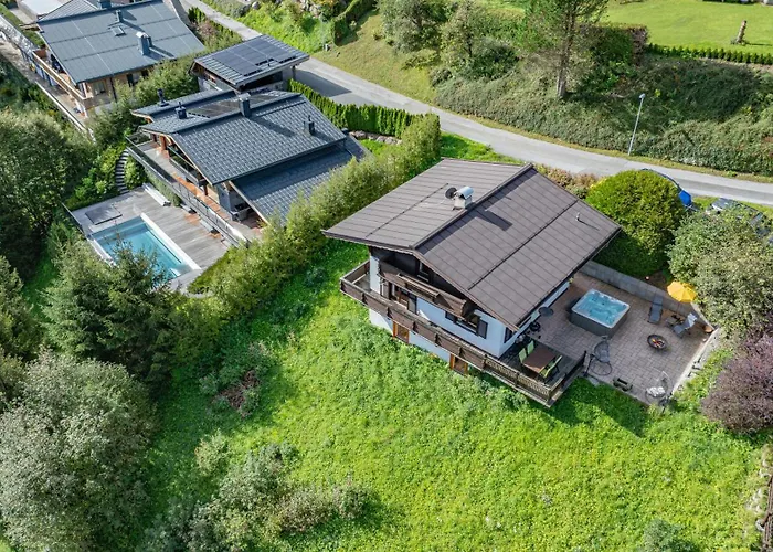 Moralee Kitzbuehel, Whirlpool & Alpenblick شاليه كيتزبوهيل