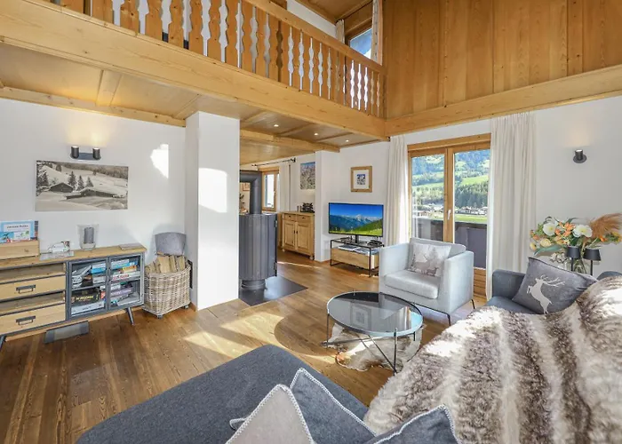 Moralee Kitzbuehel, Whirlpool & Alpenblick Chalet *